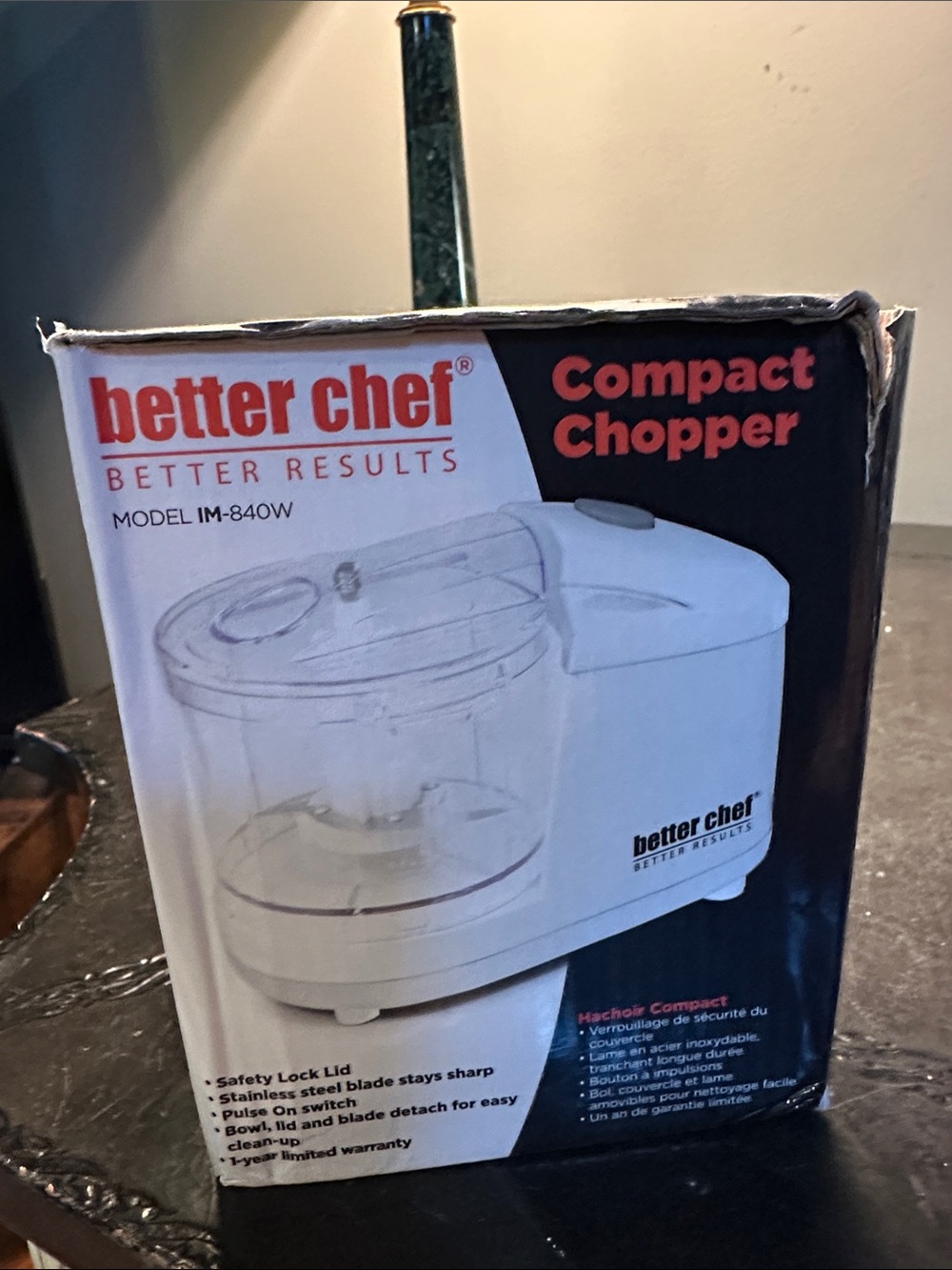 Better Chef Compact Chopper - White - Picture 5 of 9